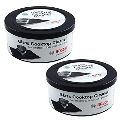 #ad Bosch 12010030 Glass Cooktop Cleaner For Electric amp; Induction Cooktops Set of 2 $39.99