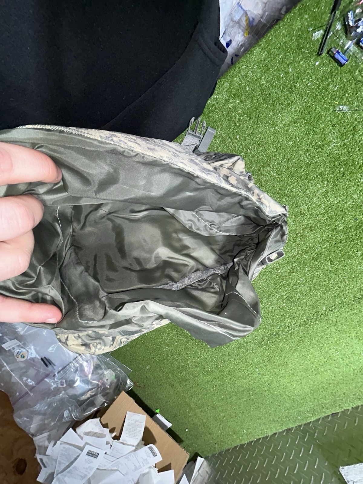 Mil Spec Plus Camo Molle Rucksack Large Hiking  Backpack