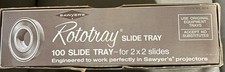 Sawyer Rotary slide tray