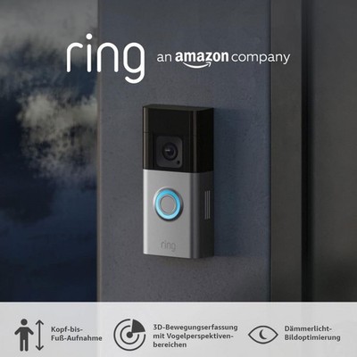 Ring 8VRDP3-0EU0 Battery Video Doorbell Pro Video-Türsprechanlage WLAN