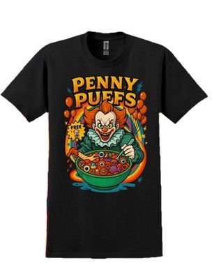 Penny Puffs - Halloween Horror Villains T-Shirt Gildan Adult Unisex Medium