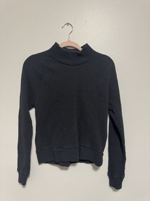 Women s North Face Black Mock Neck Chabot Long Sleeve Top Size Small