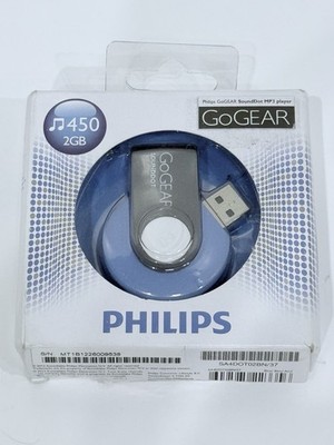 NEW Philips GoGear SoundDot MP3 Player SA4DOT02BN/37 Sealed Old Stock 2gb