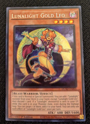 Lunalight Gold Leo DUAD-EN005 Duelist's Advance Secret Rare 1st Edition