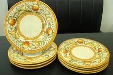 Set of 8 Vietri Affresco Dinner Plates