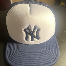 Mitchell & Ness New York Yankees Snapback Cap Blue/White MLB Baseball One Size