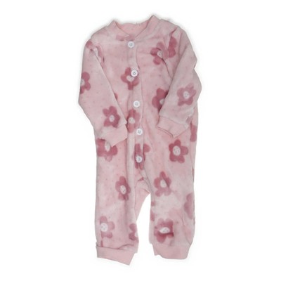 Shein, Strampler, Größe: 74, Pink, Blumen, Mädchen, Fleece #4T8