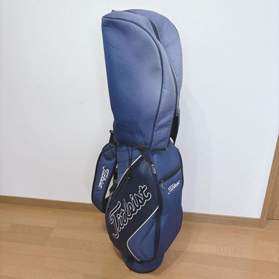 Titleist K 372 Navy Blue Caddy Bag Men Rare Golf Model Limited