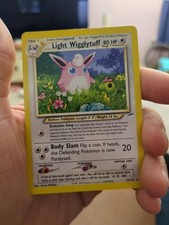 Pokemon TCG Light Wigglytuff Neo Destiny Uncommon Card 54/105