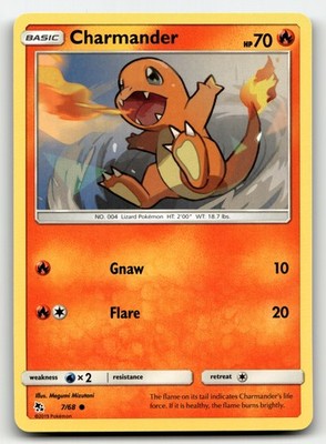 Charmander Hidden Fates 7/68