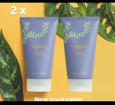 2 Tubes- Nu Skin NuSkin Epoch Baobab Body Butter [NEW LID]
