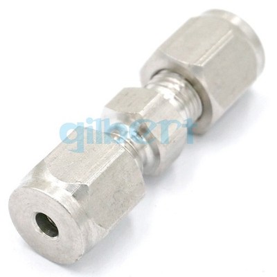 Fit Metal Tube O.D 3mm 304 Stainless Steel Equal Straight Compression Fitting #n