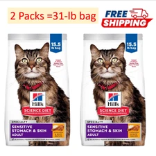 2 Pack Hill's Science Diet Adult Sensitive Stomach & Sensitive Skin Chicken