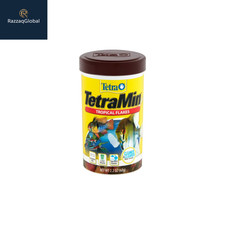Tetra TetraMin Tropical Flakes, Nutritionally Balanced Fish Food, 2.2 oz.