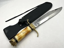 Chipaway Cutlery 9.5” Surgical Steel Bowie Knife with Sheath *Ships Fast