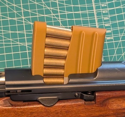 A set of (4) Performance Optimized Charger (Stripper) Clips for Swiss K31 Rifles