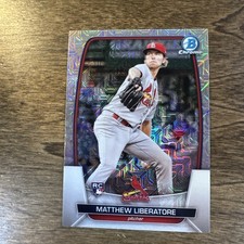 Matthew Liberatore 2023 Bowman Chrome RC Mega Box Mojo #48 St. Louis Cardinals