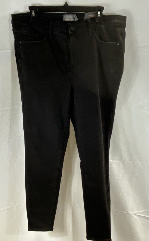 NWT Torrid Women's Black Sky High Skinny Premium Stretch Jeans Size 14S