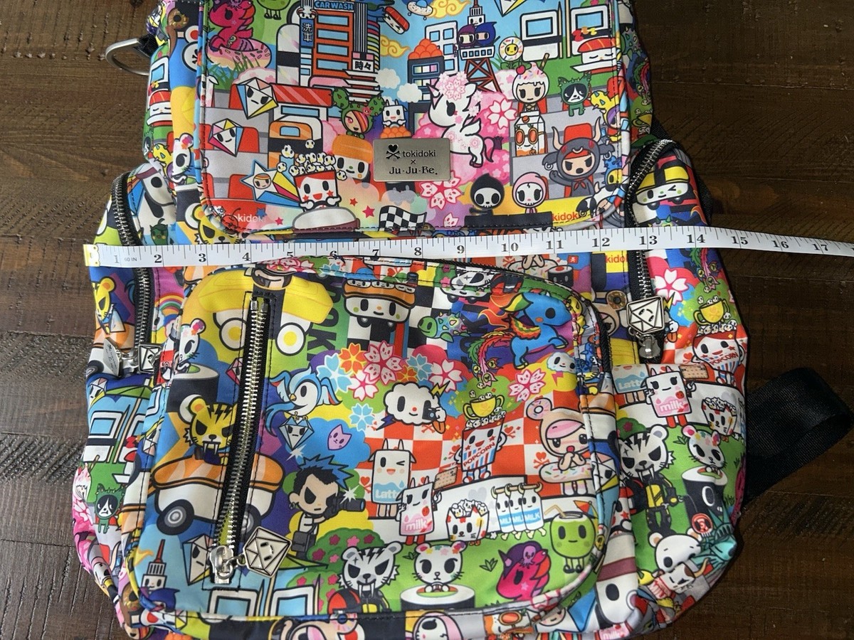 Ju-Ju-Be MiniBe Tokidoki - Super Toki Backpack in excellent condition & Vibrant Jujube Tokidoki Unikiki 2.0 mini be Ju-Ju-Be | Mercari main image 3