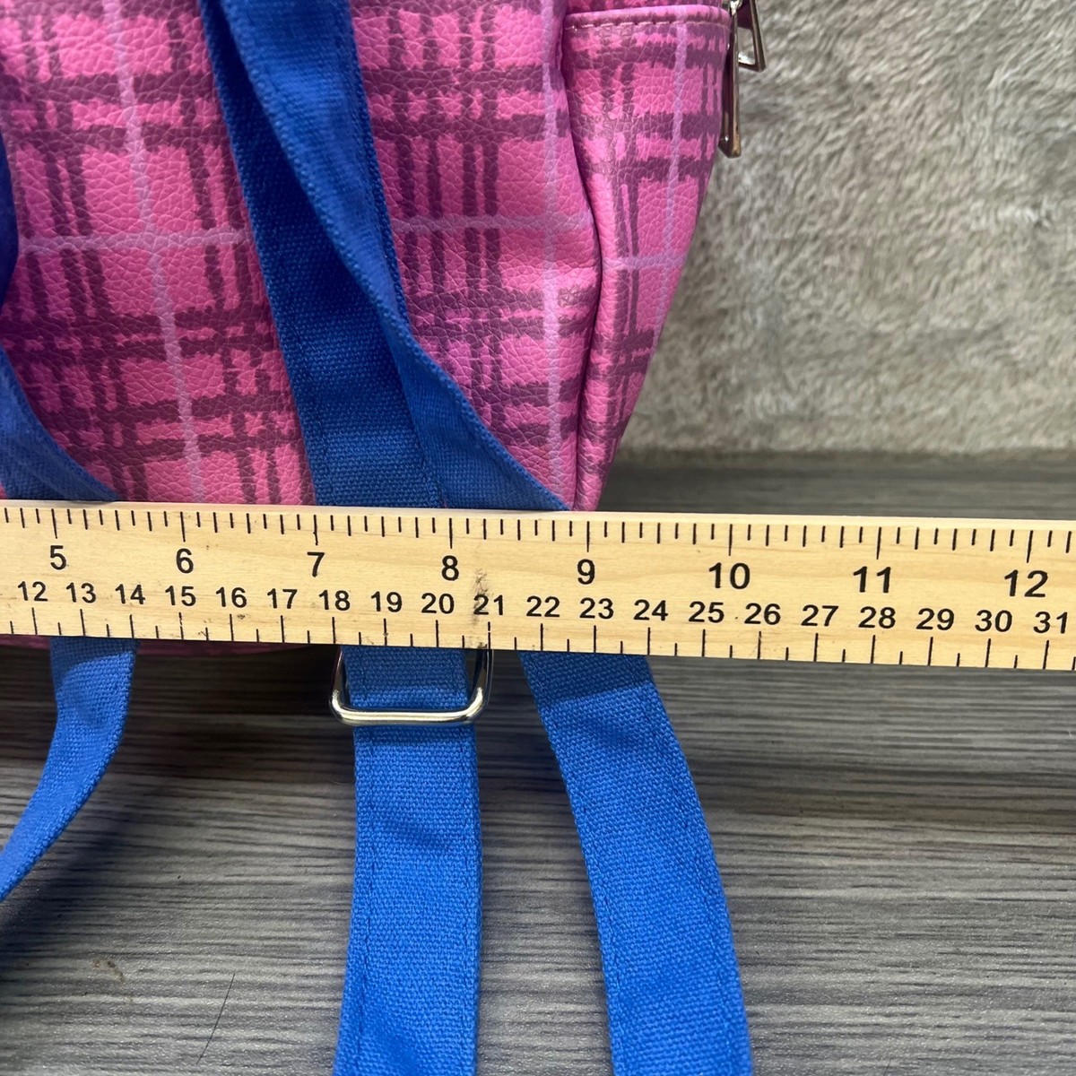 Harry Potter Luna Lovegood Pink Plaid Mini Backpack Expecto  display picture 2