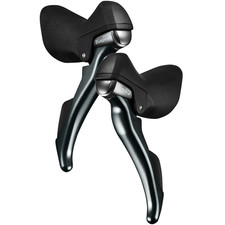 Shimano Tiagra ST-4700 Left 2-Speed and Right 10-Speed STI Levers Black