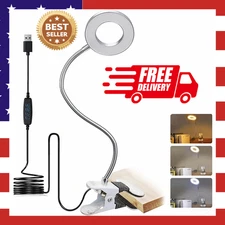 Clip on Light/Reading Lights/Book Light/Desk Lamp Color Changeable/Night Lights
