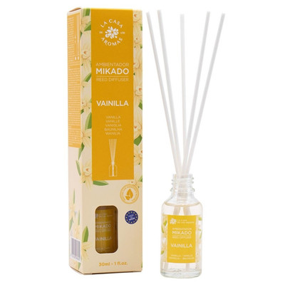 8428390060305 La Casa de los Aromas Mikado patyczki zapachowe Vanilia 30ml (P1) 