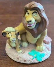 Walt Disney Classics Collection 1998 Lion King 3.5" Simba and Musafa Figure
