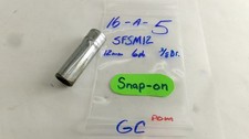 Snap-on tools 3/8" drive 12mm metric 6 point Deep Socket SFSM12
