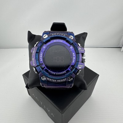 294. Activa X Invicta Digital Unisex Watch - 50mm. Iridescent purple ACW8082-02