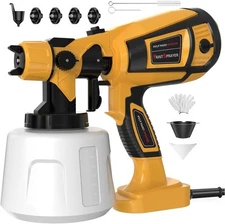 Paint Sprayer Tool 800W High Power Electric Spray Gun Easy to Yellow 