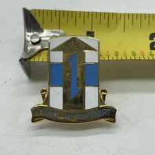 U.S. Military Army 21st Support Command Pin FORST IN SUPPORT Sustainment Theater