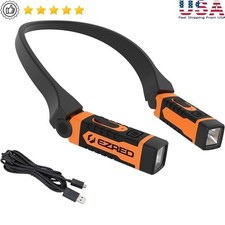 Hands Free Adjustable Neck Light Rechargeable LED 4 Modes 300 Lumens Work Light