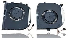 Replacement Set Of CPU & GPU Cooling Fans For Dell XPS 15 & Precision 15 Laptop 