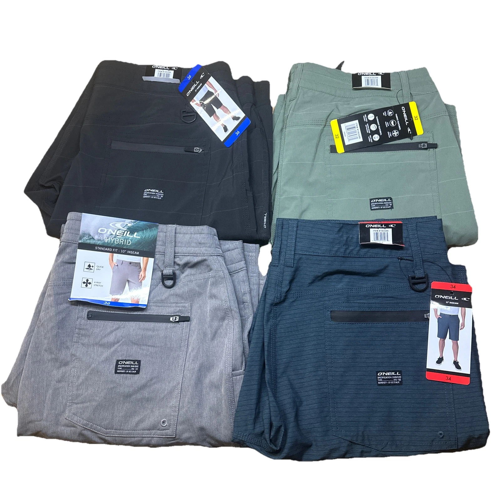O'Neill Men's Crossover Hybrid Shorts Variety Colors & Sizes
Opens in a new window or tab