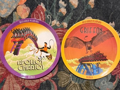 Busch Gardens Williamsburg- Pass member Exclusive Plate - Griffon & Apollo