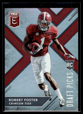 Robert Foster 2018 Panini Elite Draft Picks Card #143b