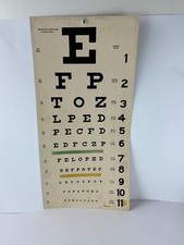Snellen Eye Chart, Eye Charts for Eye Exams 20 Feet 22 11 Inches, Low Vision