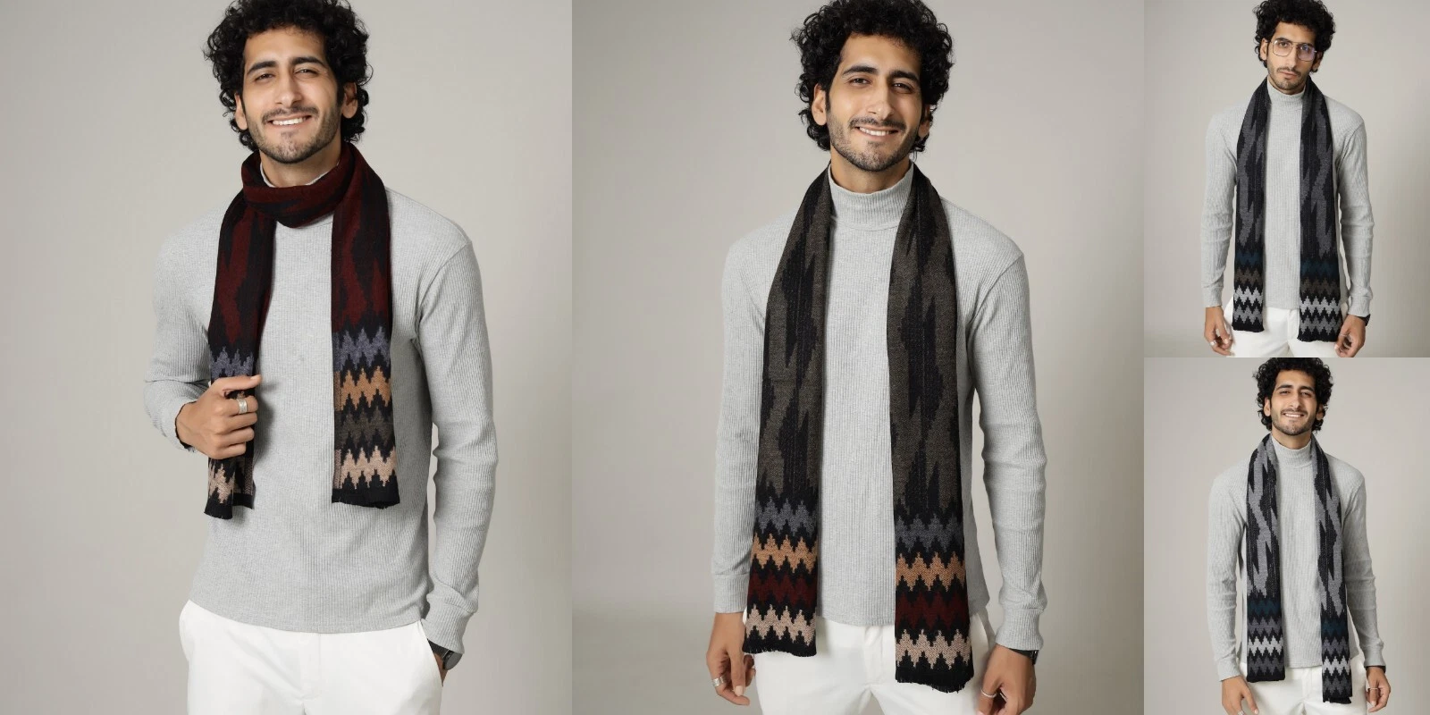 Mens Winter Warm India Made CASHMERE Wool Scarf Scarves Abstract Soft Neck Wrap
Opens in a new windo