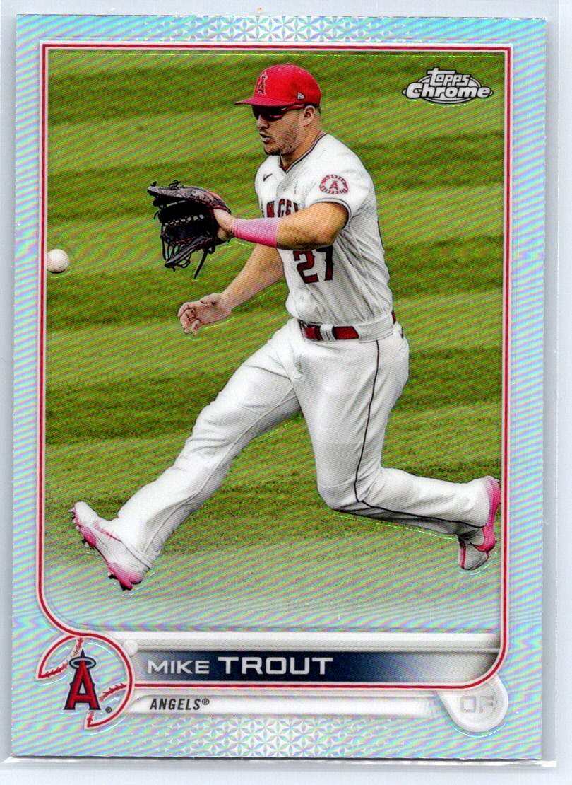 2022 Topps Chrome #200 Mike Trout Refractor
