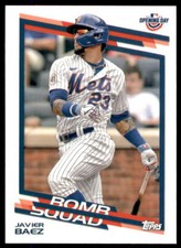 2022 Topps Opening Day Bomb Squad Javier Baez New York Mets #BS-19