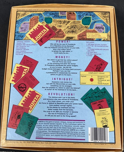 JUNTA Board Game AEG Pegasus Spiele - Picture 2 of 2