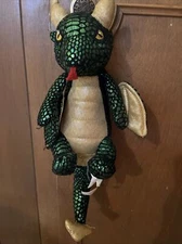 Adventure Planet Plush - winged DRAGON Green 11” inch Stuffed Animal Toy