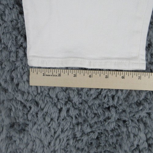 J CREW Jeans Damen 32 weiß Denim Curvy Essential Straight 32x25* - Bild 11 von 17