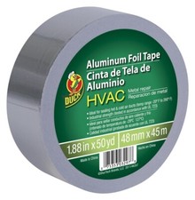 NEW Duck 240225 HVAC Metal Repair Aluminum Foil Tape, 1.88" x 50 Yard 1959105