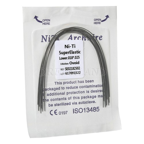 Sale Ortho NITI Arch Wire/Stainless/NITI Rectangular Arch Wire Full Sizes - Afbeelding 131 van 176