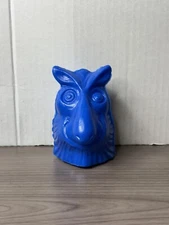 Chicago Illinois Brookfield Zoo Halloween Mold-A-Rama Blue Troll Head