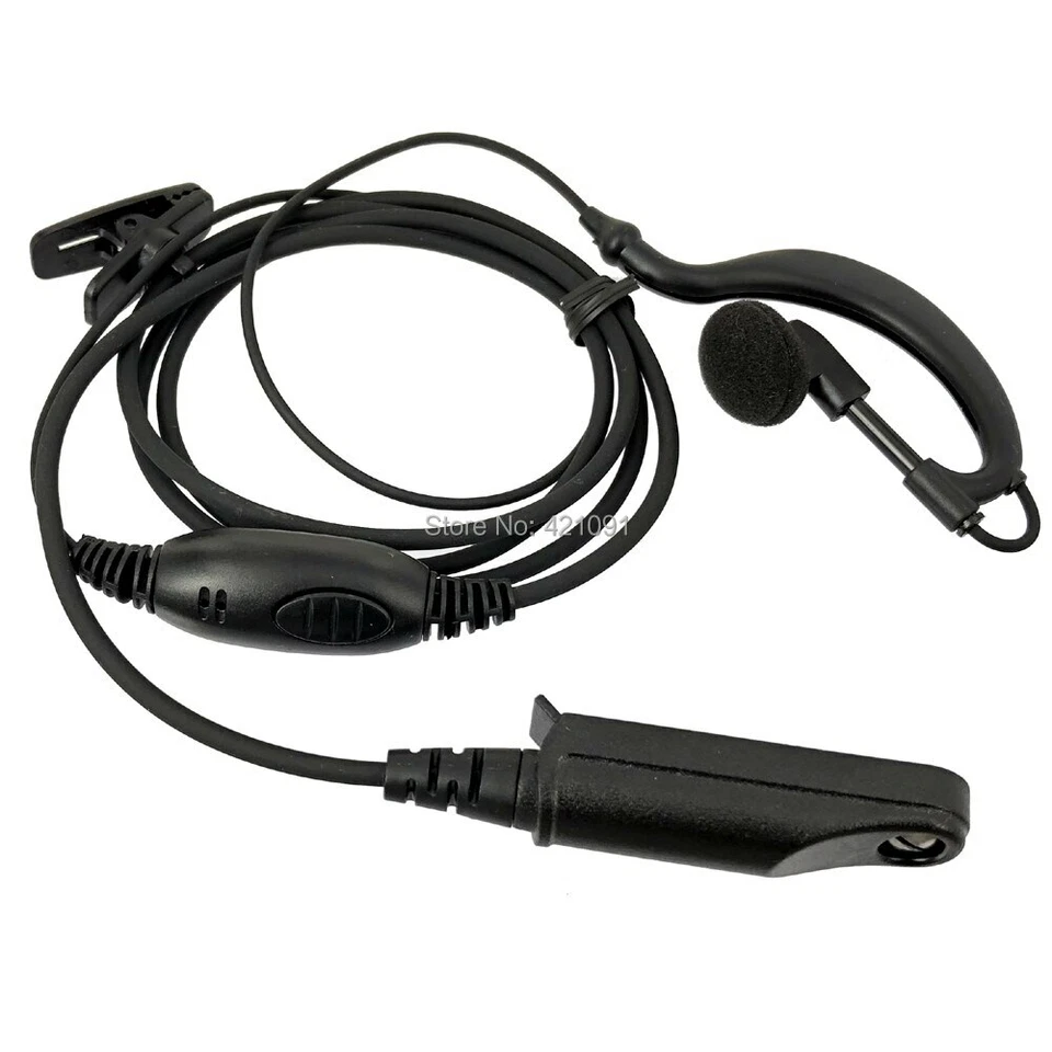 10piece Earpiece Headset Mic for Baofeng UV-9R Plus BF-9700 BF-A58 GT-3WP UV-5S - Image 3 of 4