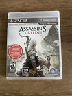 Assassin's Creed III Game PS3 Sony PlayStation 3 2012 Complete Manual 4 mission