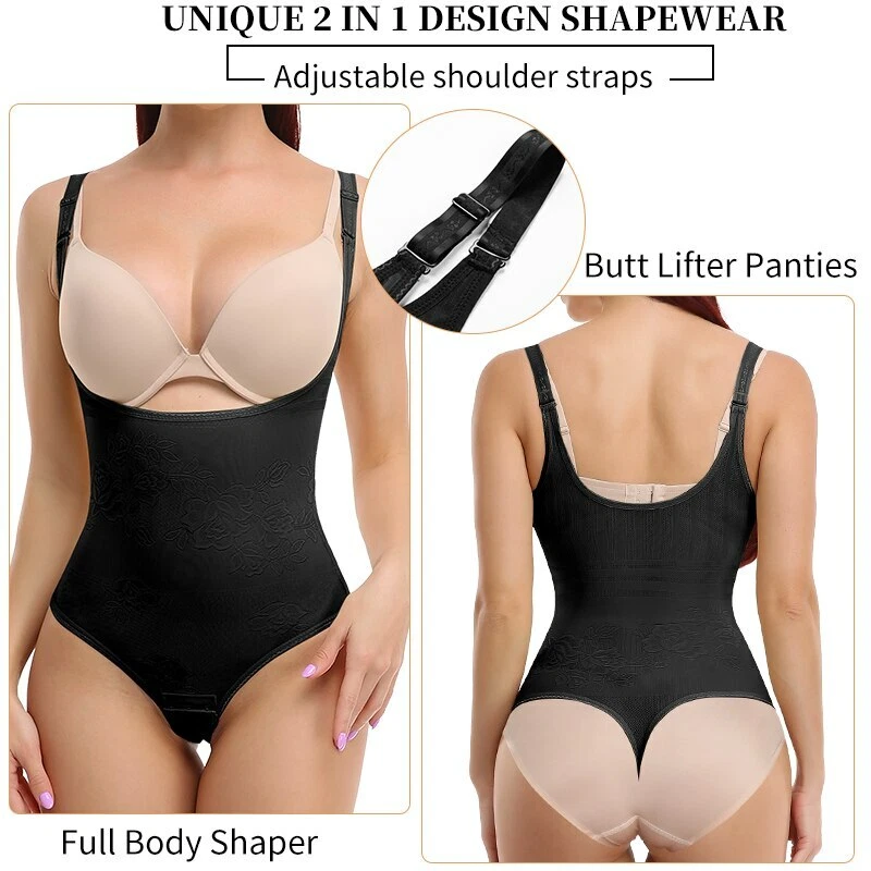 Shapewear Bodysuit Women Tummy Control Garments Girdles Underwear